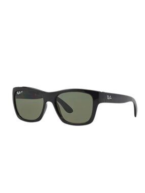 NEW RAY-BAN RB4194 601/9A Polarized Sunglasses Black Green 53mm